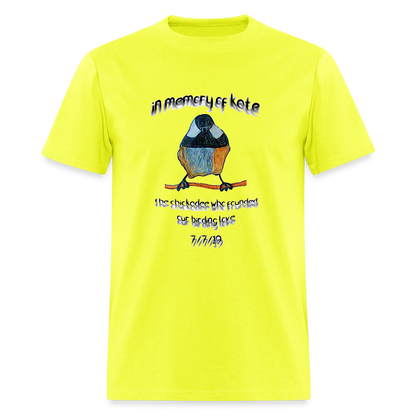 DC26 Jude's "Kate" T-shirt - safety green