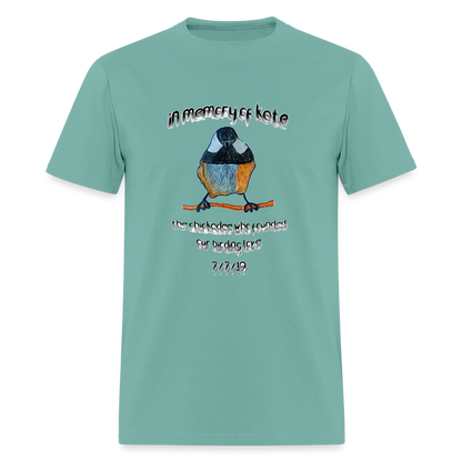 DC26 Jude's "Kate" T-shirt - aquatic