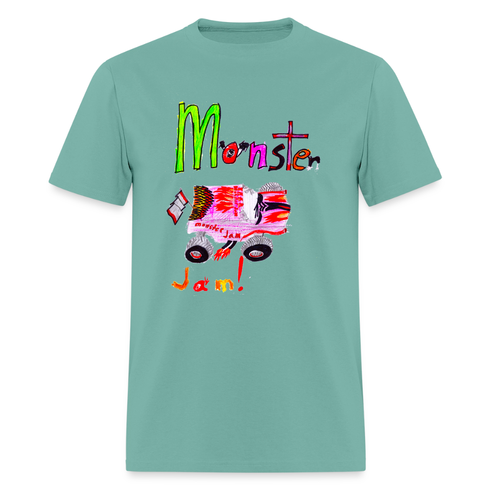 DC26 Eric's "Monster Jam" T-shirt - aquatic