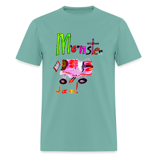 DC26 Eric's "Monster Jam" T-shirt - aquatic