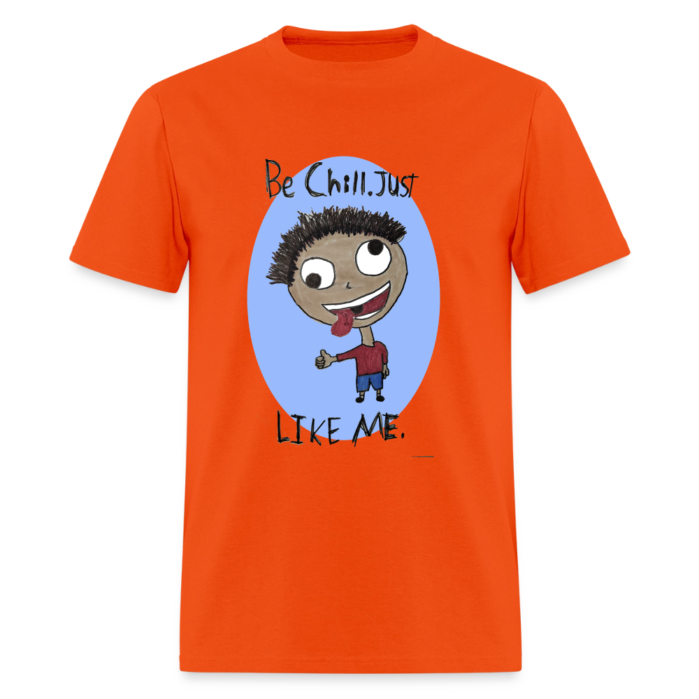 DC26 Anthony's "Be Chill" T-shirt - orange