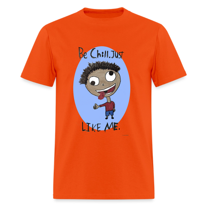 DC26 Anthony's "Be Chill" T-shirt - orange