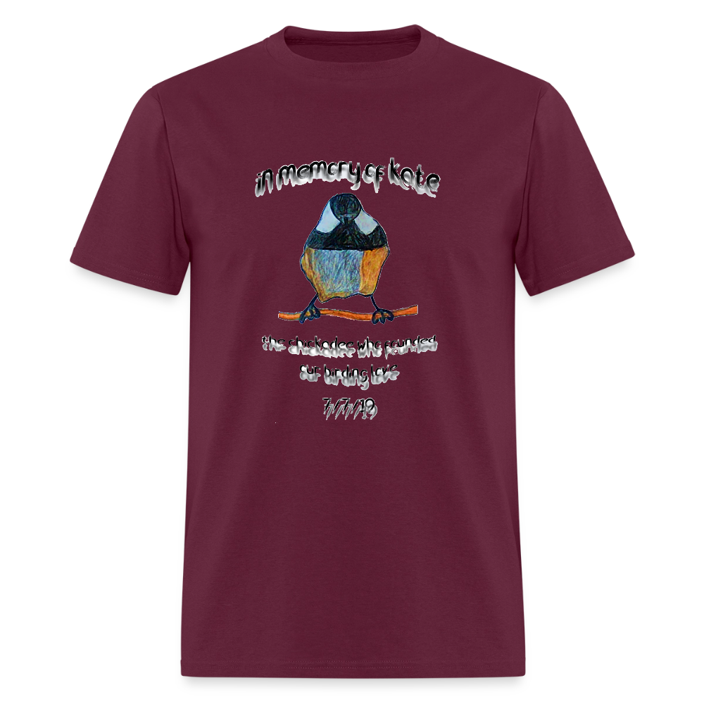 DC26 Jude's "Kate" T-shirt - burgundy