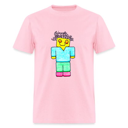 DC26 Lincoln's "Mine Craft Me" T-shirt - pink