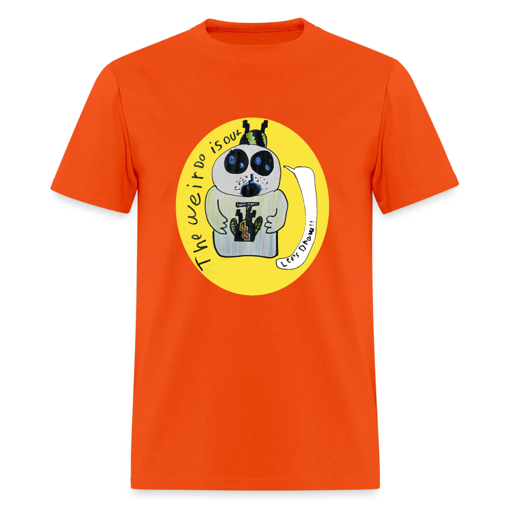 DC26 Axel's "Weirdo" T-shirt - orange