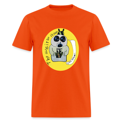 DC26 Axel's "Weirdo" T-shirt - orange
