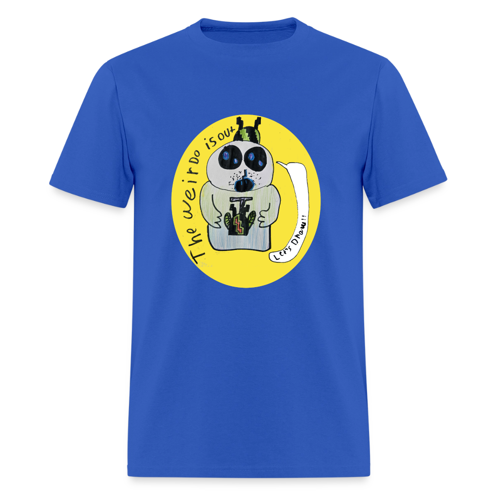 DC26 Axel's "Weirdo" T-shirt - royal blue