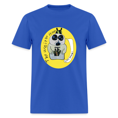 DC26 Axel's "Weirdo" T-shirt - royal blue