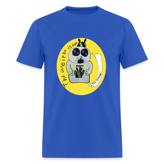 DC26 Axel's "Weirdo" T-shirt - royal blue