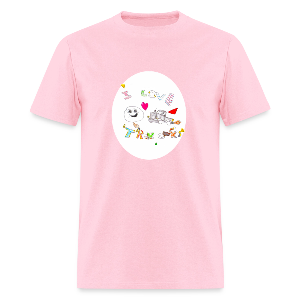 DC26 Victor's "Love Trucks" T-shirt - pink