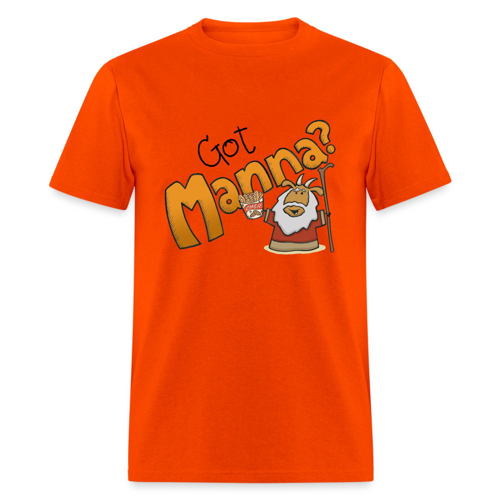 Sheeps Got Manna T-Shirt - orange