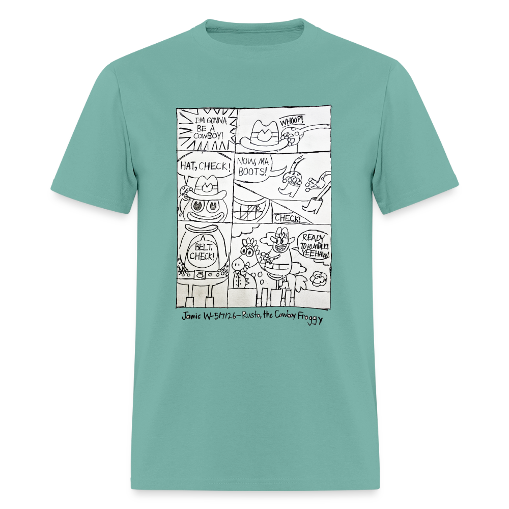 DC26 Jamie's "Cowboy Froggie" T-shirt - aquatic