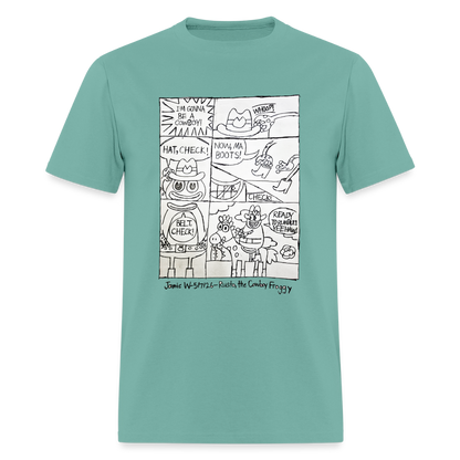 DC26 Jamie's "Cowboy Froggie" T-shirt - aquatic