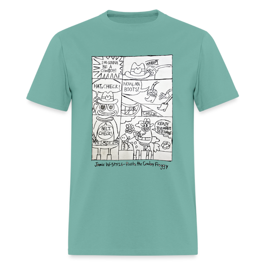 DC26 Jamie's "Cowboy Froggie" T-shirt - aquatic