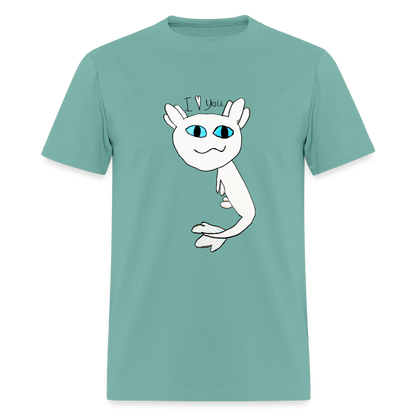 DC26 Evelyn's "Axolot Lovel" T-shirt - aquatic