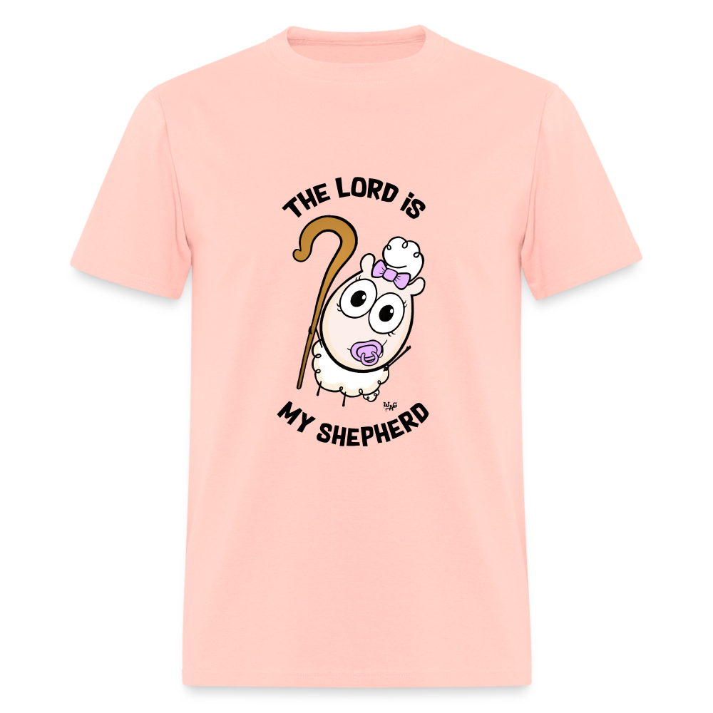 Sheeps The Lord is my Shepherd T-Shirt - blush pink 