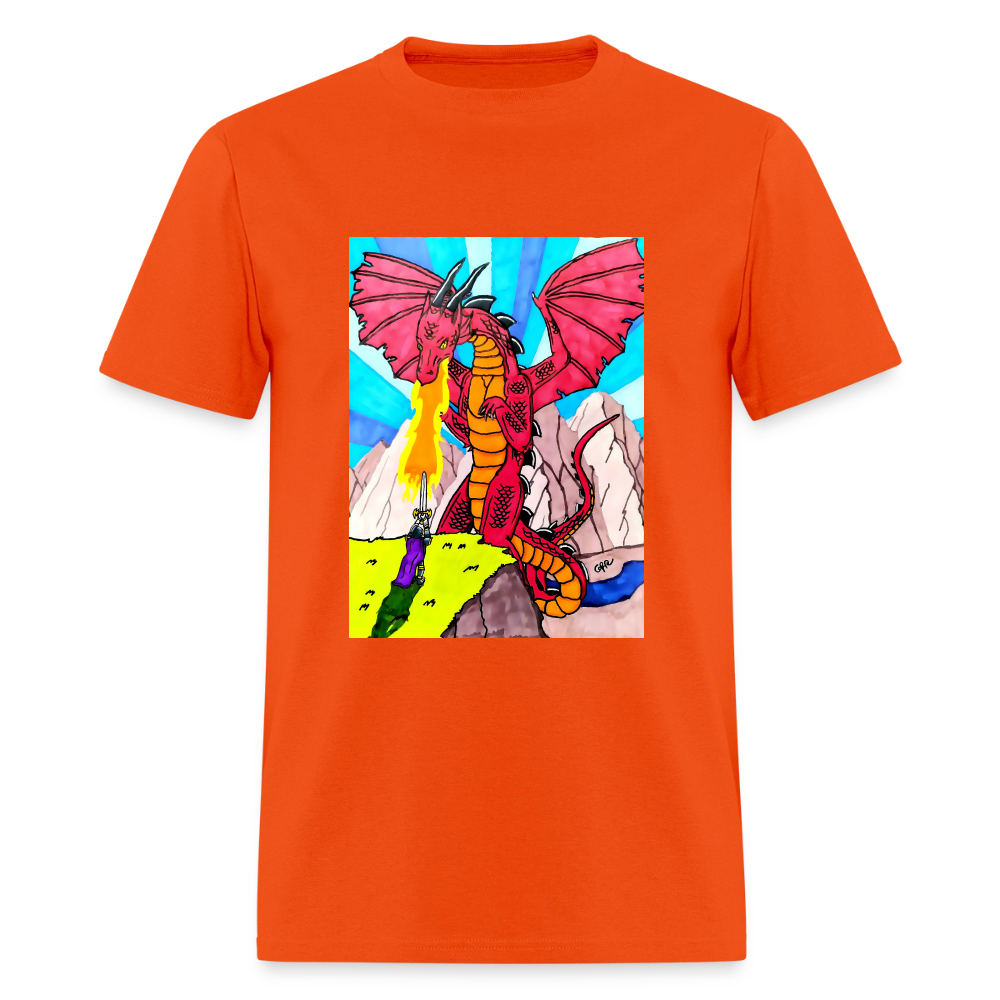 DC26 Gideon's "Dragon Fire" T-shirt - orange