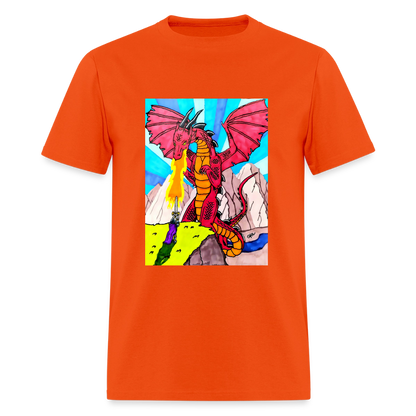 DC26 Gideon's "Dragon Fire" T-shirt - orange