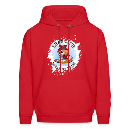 GooGenius Draw Club Hoodie (Multiple Color Options) - red