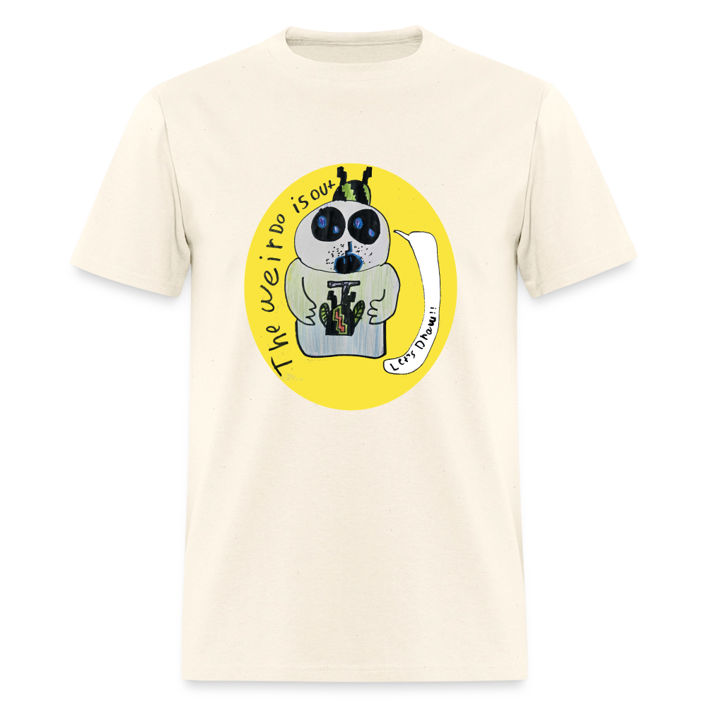 DC26 Axel's "Weirdo" T-shirt - sweet cream heather