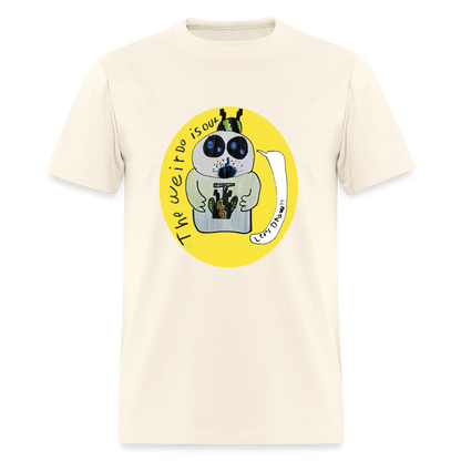 DC26 Axel's "Weirdo" T-shirt - sweet cream heather