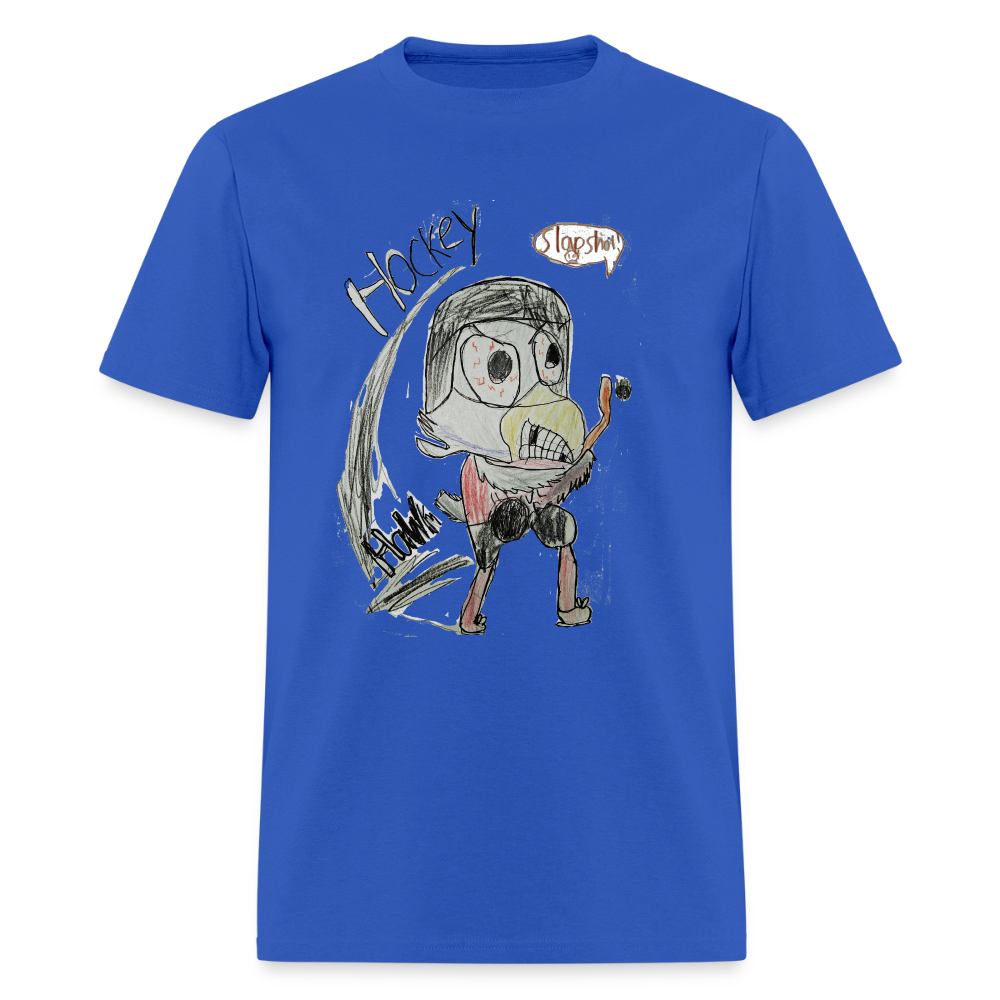 DC26 luca's "Hockey Hawk" T-shirt - royal blue