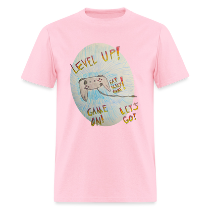 DC26 Wyatt's "Level Up!" T-shirt - pink