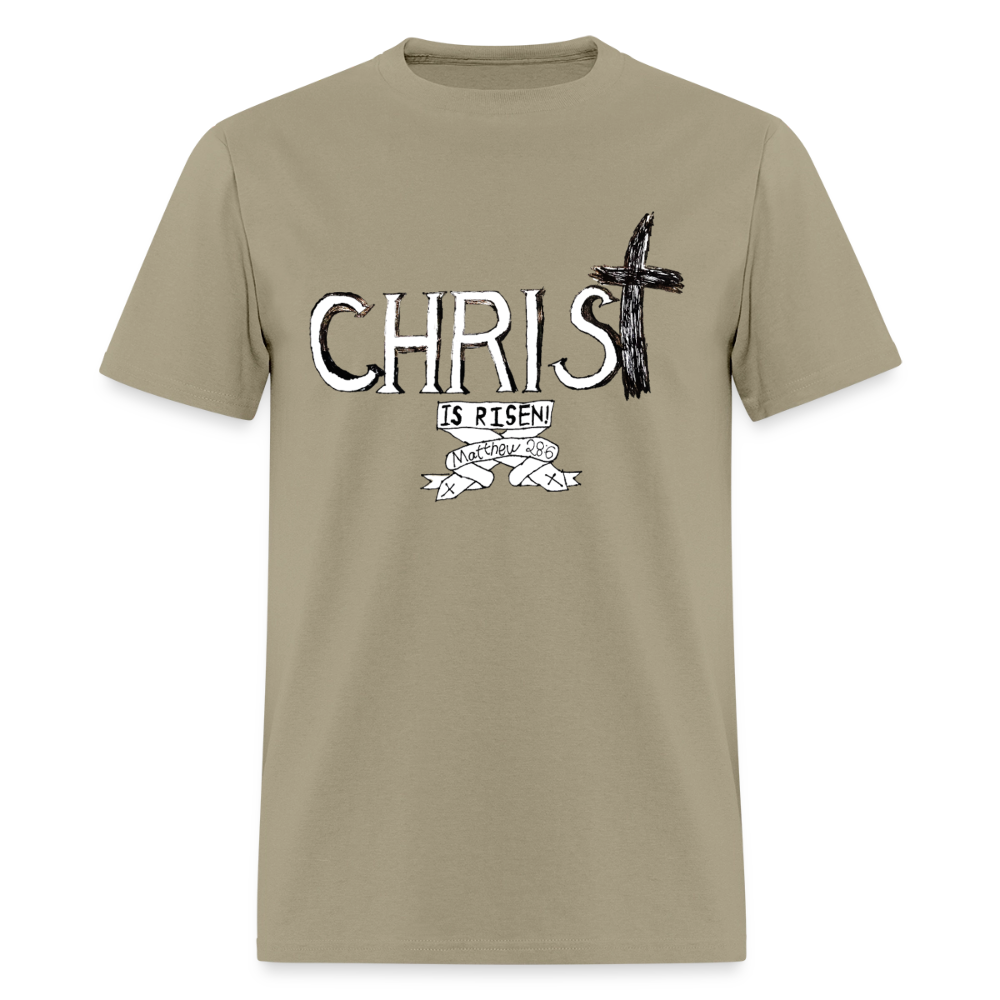 DC26 Parker's "Christ is Risen!" T-shirt - khaki