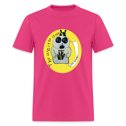 DC26 Axel's "Weirdo" T-shirt - fuchsia