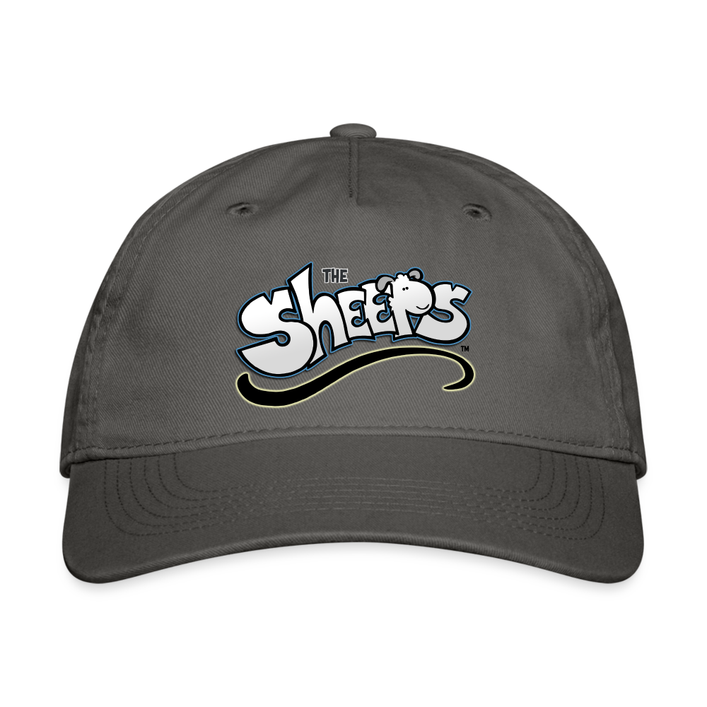 Sheeps Logo Baseball Cap - charcoal