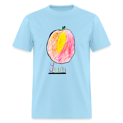 DC26 Tessa's "Yum" T-shirt - powder blue