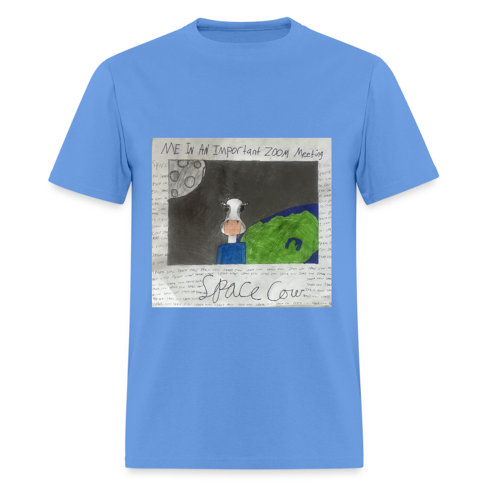DC25 Blake's "Space Cow" T-Shirt - carolina blue