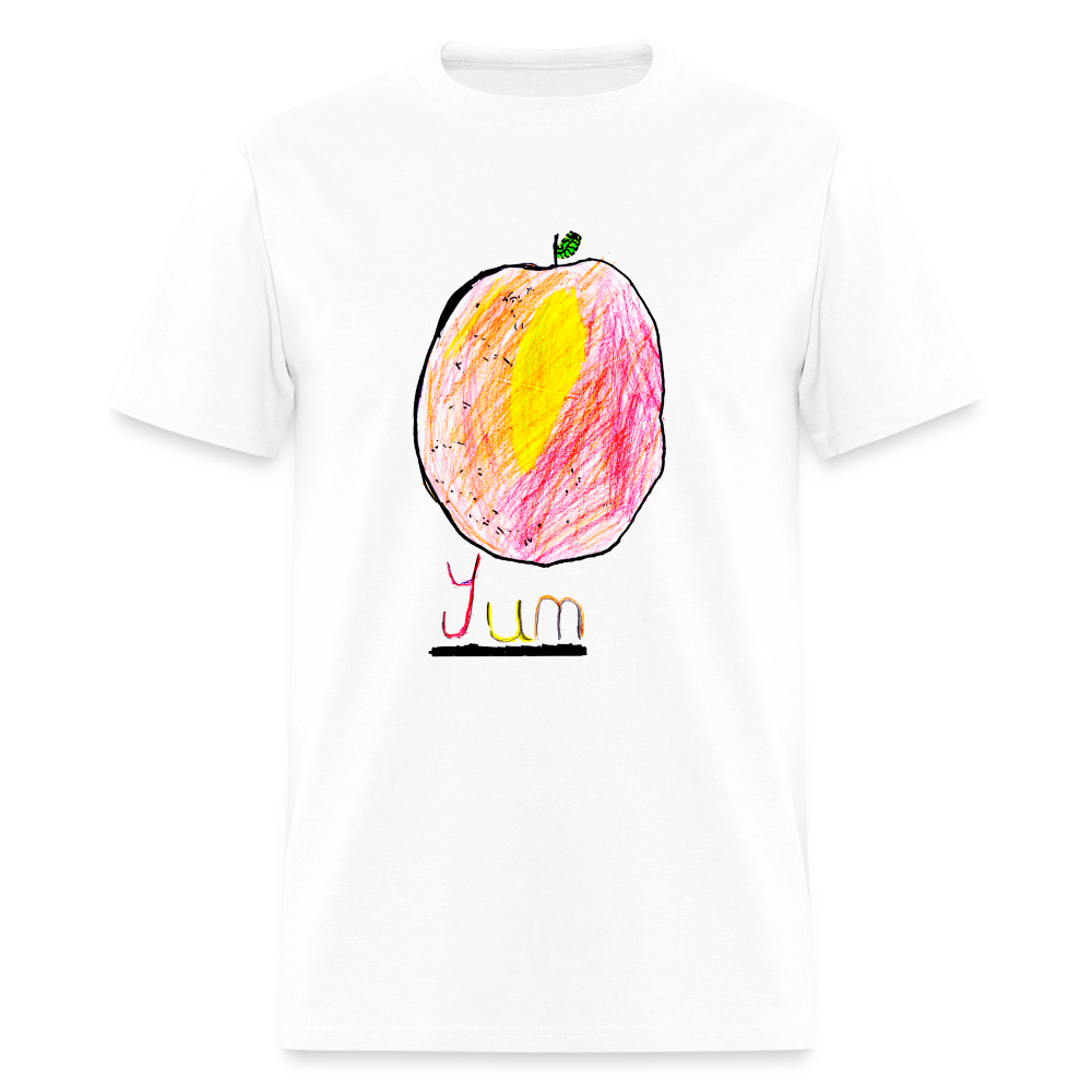 DC26 Tessa's "Yum" T-shirt - white