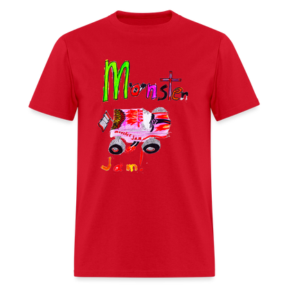 DC26 Eric's "Monster Jam" T-shirt - red