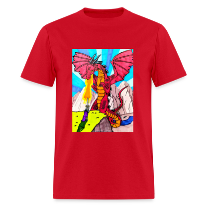DC26 Gideon's "Dragon Fire" T-shirt - red