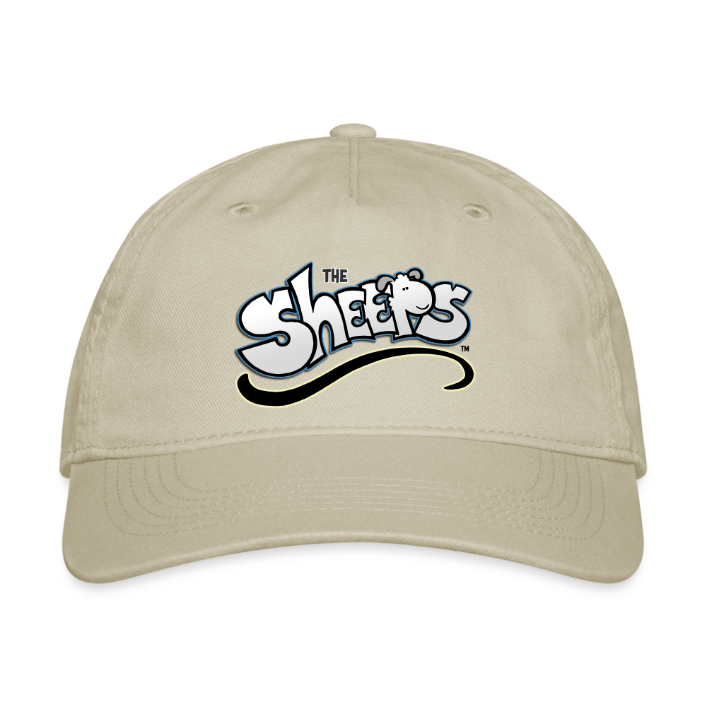 Sheeps Logo Baseball Cap - khaki
