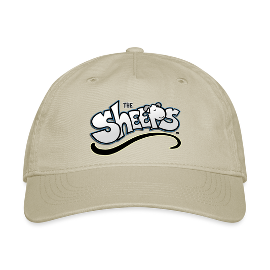Sheeps Logo Baseball Cap - khaki