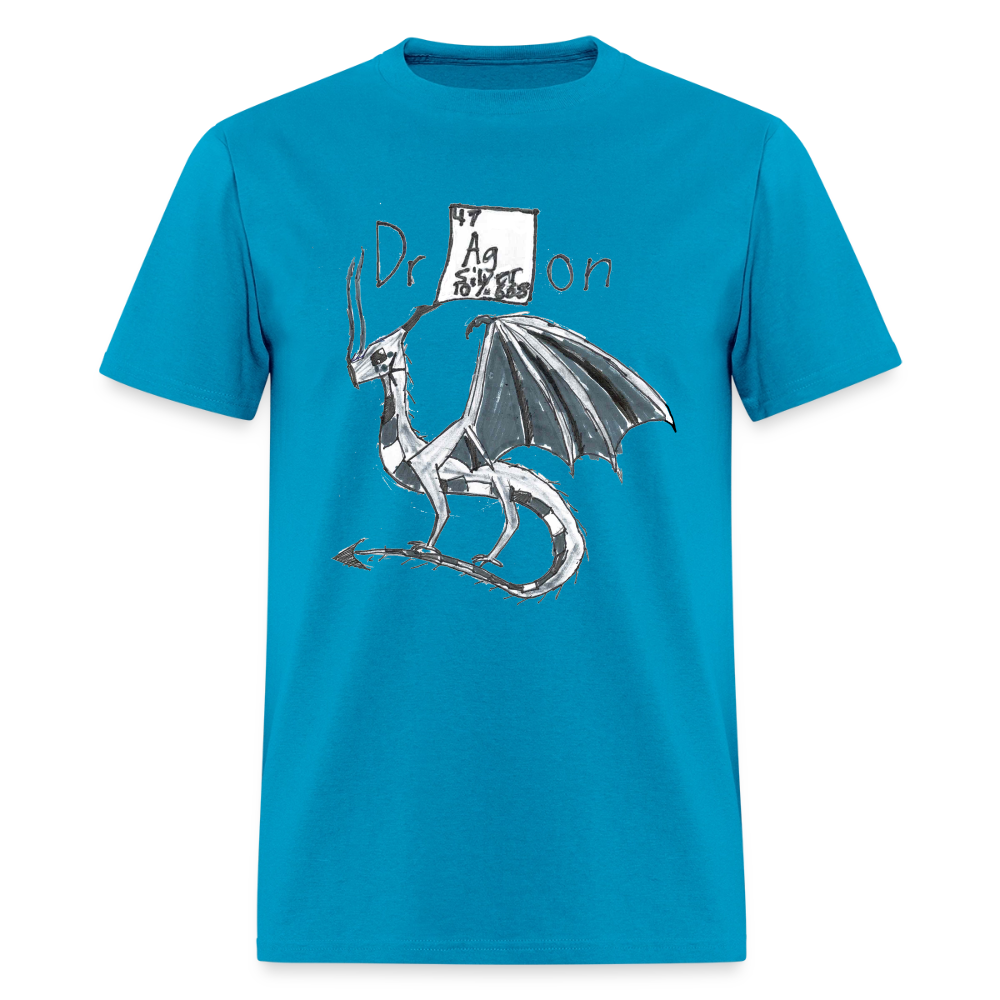 DC26 Francesca's "Silver Dragon" T-shirt - turquoise