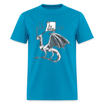 DC26 Francesca's "Silver Dragon" T-shirt - turquoise