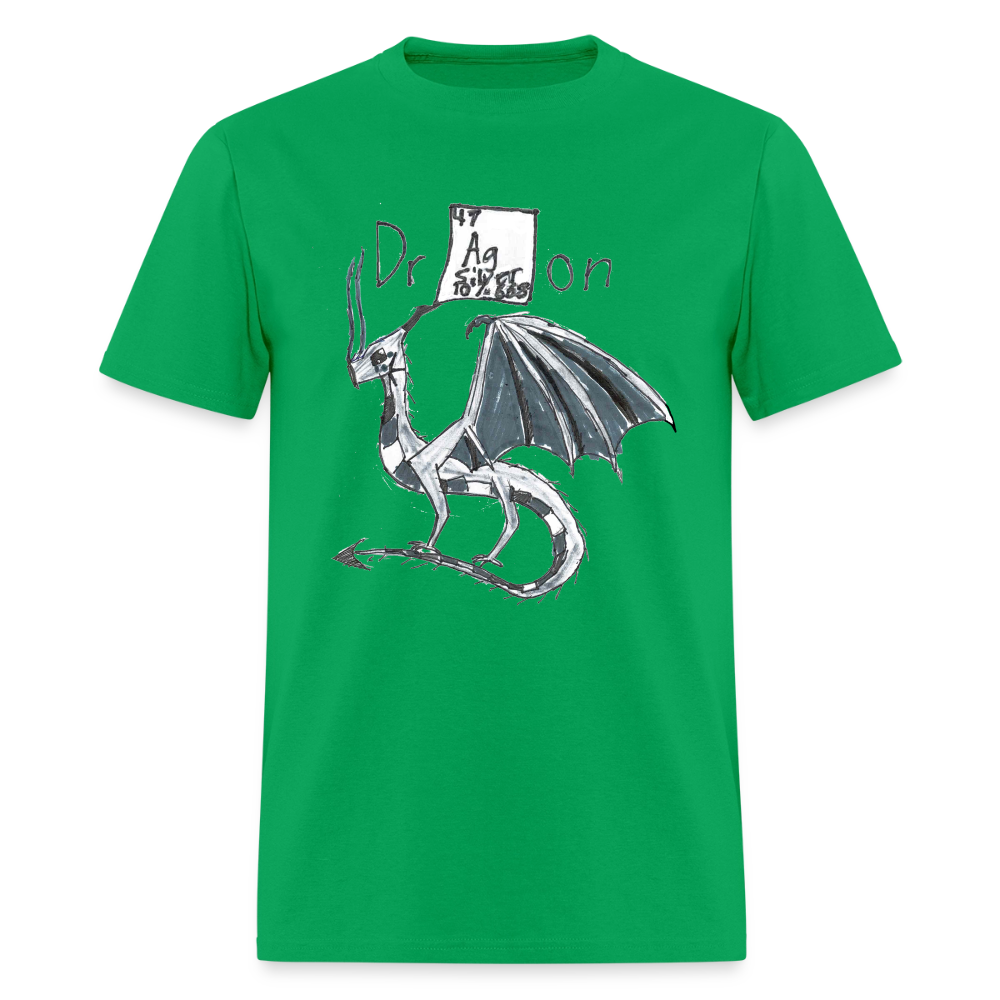 DC26 Francesca's "Silver Dragon" T-shirt - bright green