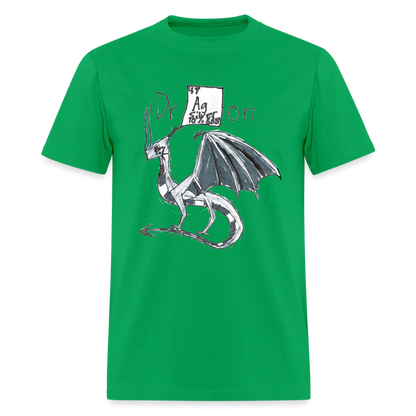 DC26 Francesca's "Silver Dragon" T-shirt - bright green