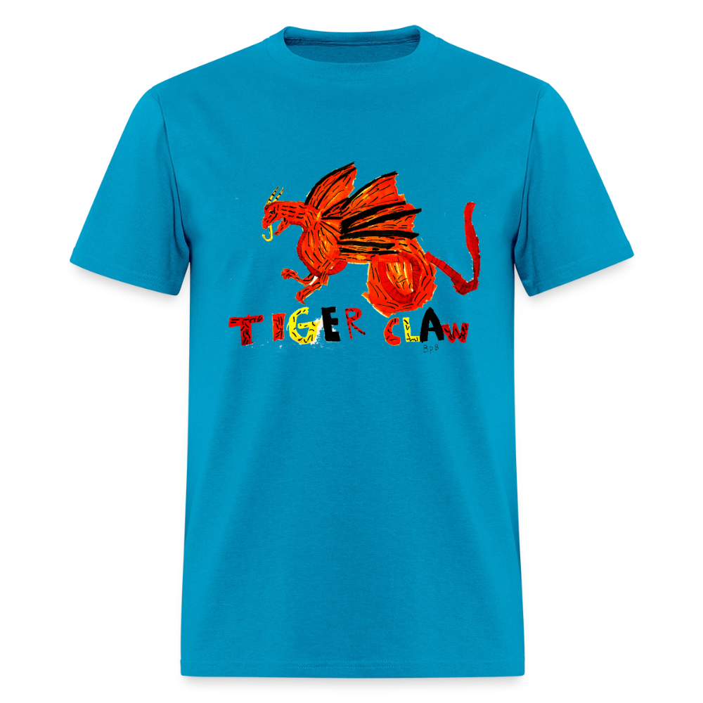 DC26 Beyler's "Tiger Claw" T-shirt - turquoise