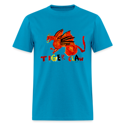 DC26 Beyler's "Tiger Claw" T-shirt - turquoise