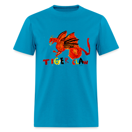 DC26 Beyler's "Tiger Claw" T-shirt - turquoise