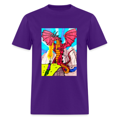DC26 Gideon's "Dragon Fire" T-shirt - purple