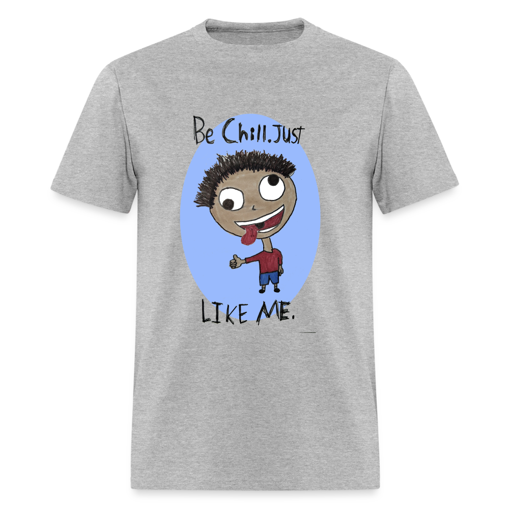 DC26 Anthony's "Be Chill" T-shirt - heather gray