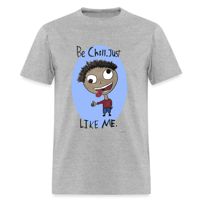 DC26 Anthony's "Be Chill" T-shirt - heather gray