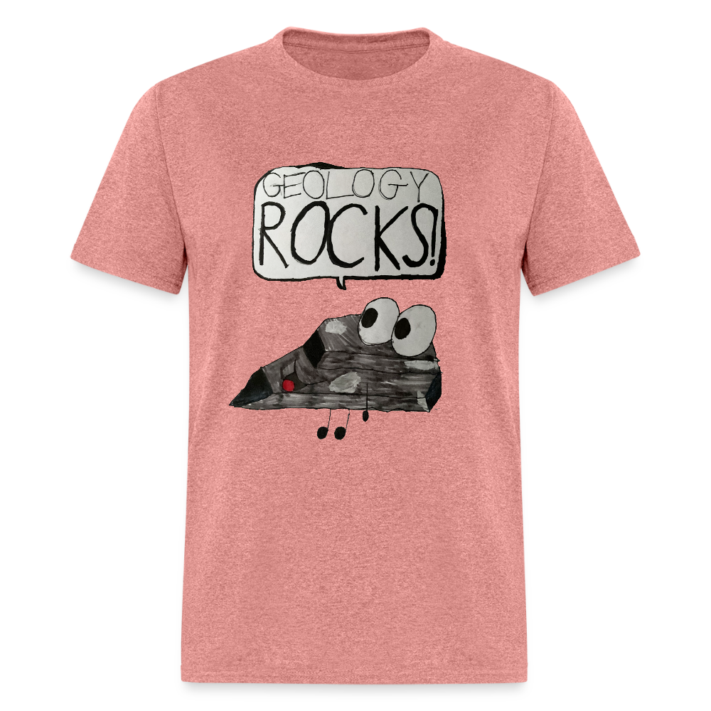 DC25 Parker's "Geology Rocks" T-Shirt - heather mauve