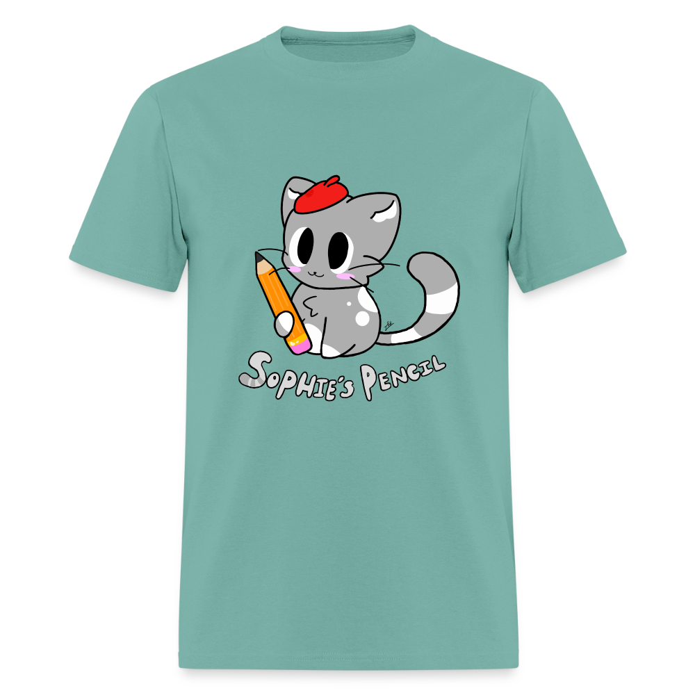 DC26 "Sophie's Pencil" T-shirt - aquatic