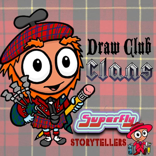DC CLANS Superfly Storytellers April '24 Package (4 Classes-Story Projects): YOU in space!